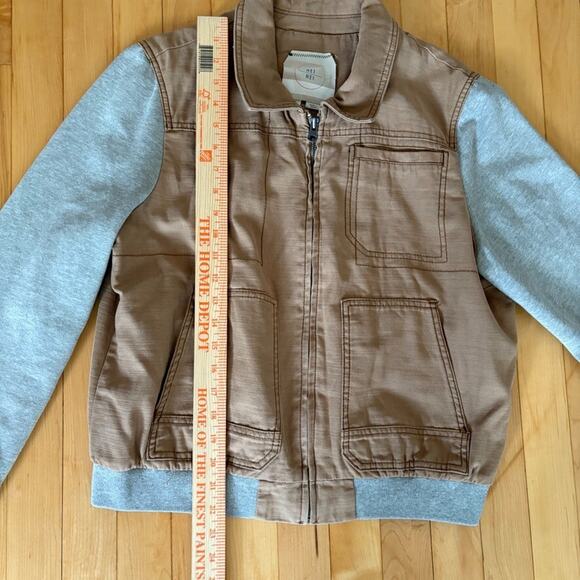 Anthropologie Hei Hei Excursion Bomber Jacket Women's L Coat Utility Collared - Picture 6 of 11